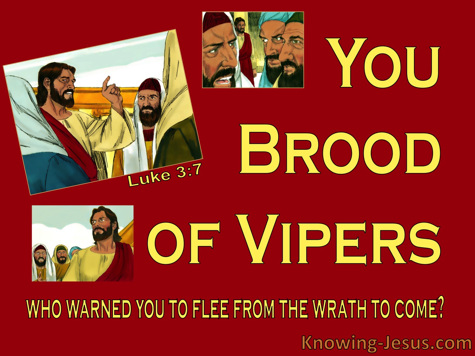 What Do Vipers Mean In The Bible